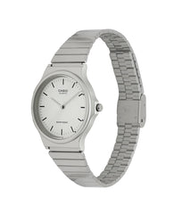 MQ24D-7E | Stainless Steel Men's Analog Water Resistant Watch - Casio