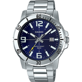MTPVD01D-2BV | Silver Analog Watch - Casio