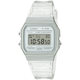 F91WS-7 | White Translucent Digital Watch - Casio