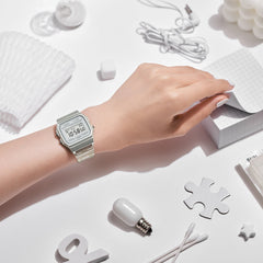 F91WS-7 | White Translucent Digital Watch - Casio