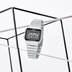 A700W-1A | Vintage Stainless Steel Silver Watch - Casio
