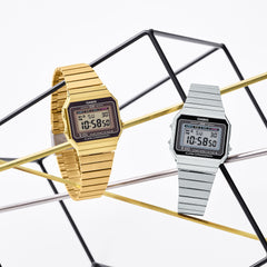 A700W-1A | Vintage Stainless Steel Silver Watch - Casio