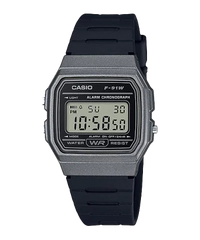 F91WM-1B | Grey and Black Digital Watch - Casio