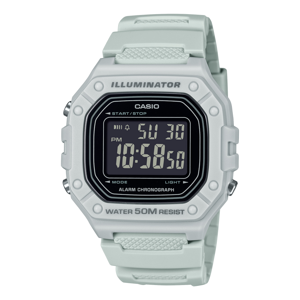 W218H-8BV Gray - Casio