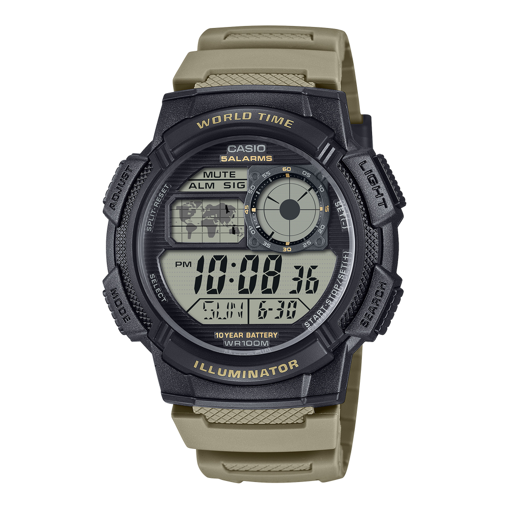 AE1000W-5AV Black - Casio
