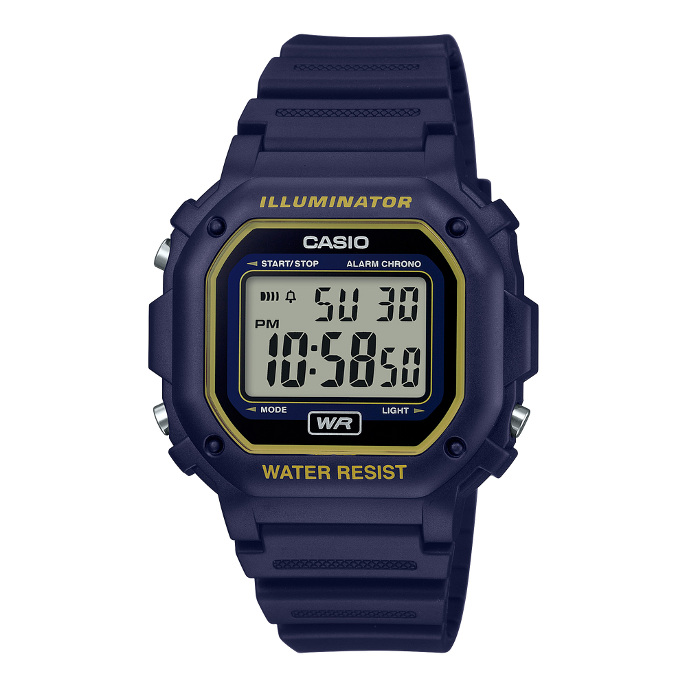 F108WH-2A2 | Digital Blue, Light blue - Casio