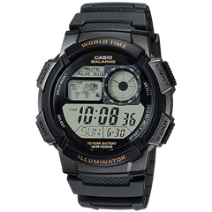 AE1000W-1AV | Illuminator All Black Digital Watch - Casio
