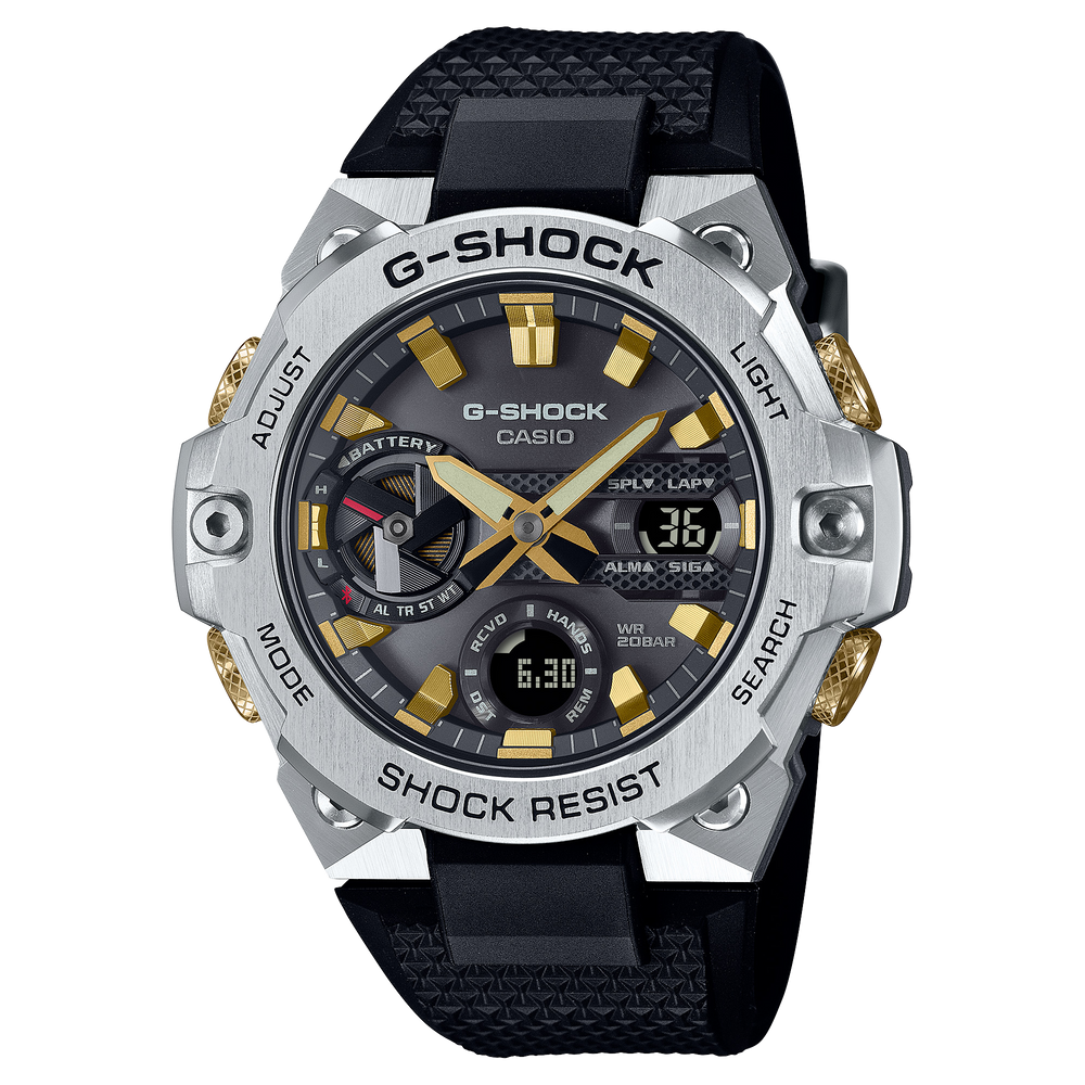 GSTB400CX-1A | G-SHOCK G-STEEL Silver - Casio