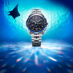 OCWS7000-1A | OCEANUS Manta Blue, Light blue - Casio