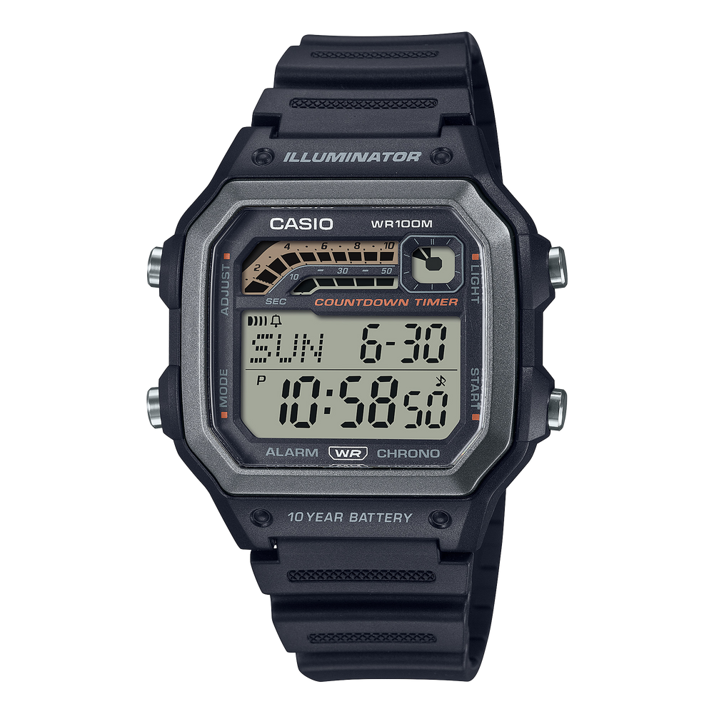 WS1600H-1AV Black - Casio