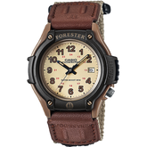 FT500WC-5BV | Brown Leather Analog Watch - Casio