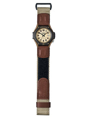 FT500WC-5BV | Brown Leather Analog Watch - Casio
