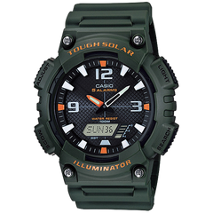 AQS810W-3AV | Analog-Digital Forest Green Watch - Casio