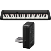 CTS1BKBT | Casiotone Black Portable Keyboard with Wireless Adaptor - Casio
