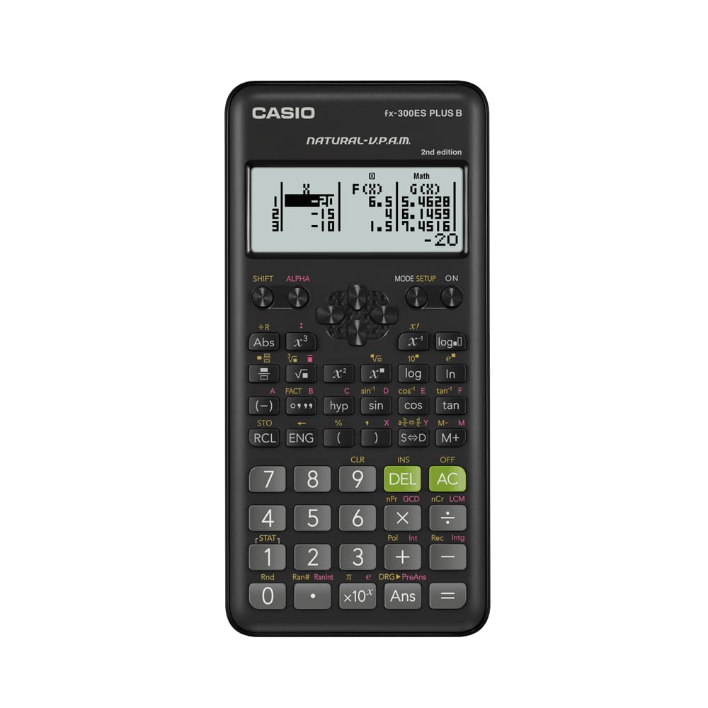 fx-300ES PLUS B 2nd Edition Scientific Calculator | "AAA" Battery Model - Casio