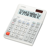 DE-12E-WE Ergonomic Desktop Calculator - Casio