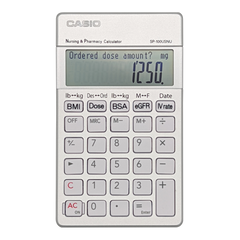 SP-100USNU Nursing & Pharmacy Calculator - Casio