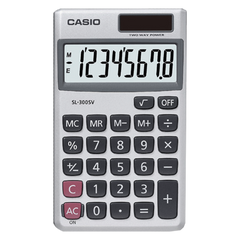 SL-300SV | Grey Portable Calculator - Casio
