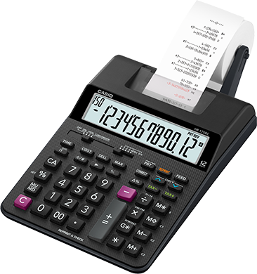 HR-170RC Desktop Printing Calculator | 2-Color Printing Desktop Calculator - Casio