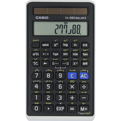 fx-260 SOLAR II Compact Scientific | Black Scientific Calculator - Casio