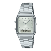 AQ230A-7AVT | Vintage Silver Watch | Casio AQ230 Series | Casio - Casio