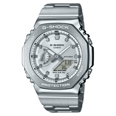 GM2110D-7A | Metal G-SHOCK: Casio Silver Watch | Casio G-SHOCK - Casio