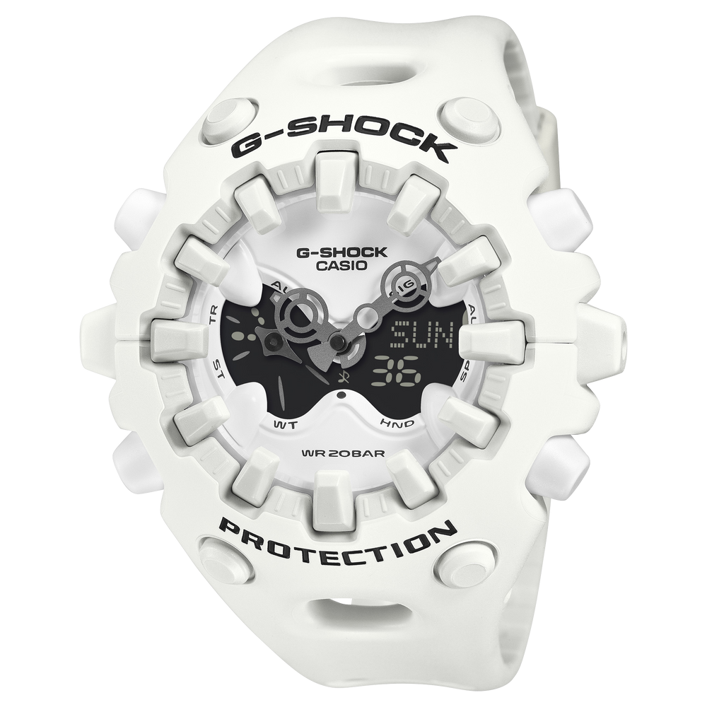 GAV01-7A | G-SHOCK ANALOG-DIGITAL White - Casio