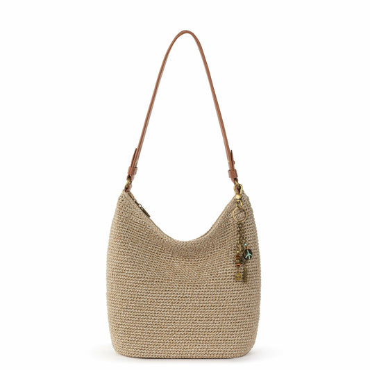 Sequoia Hobo Bag in Bamboo Static Crochet