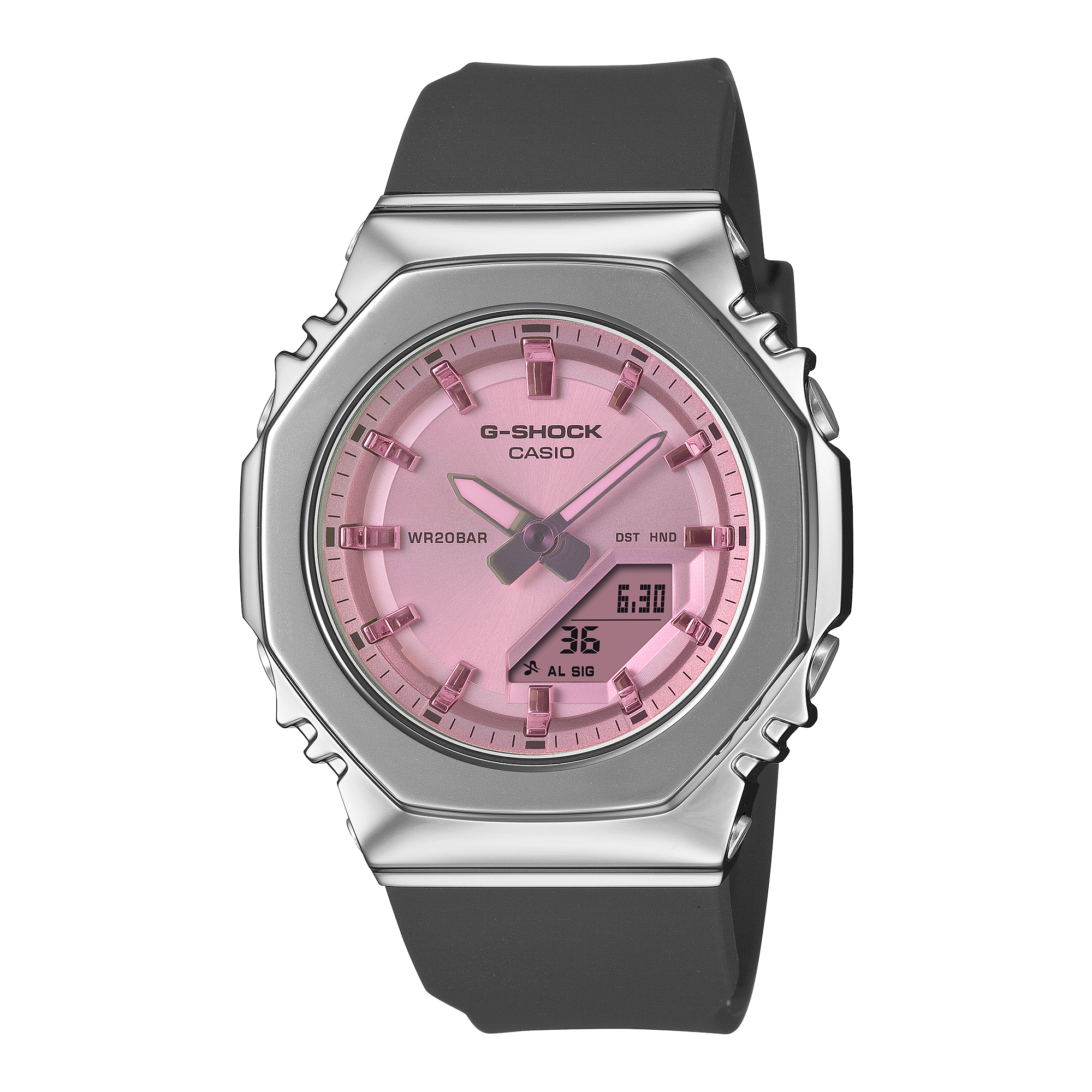GMS2110SR-1A | G-SHOCK ANALOG-DIGITAL Silver - Casio