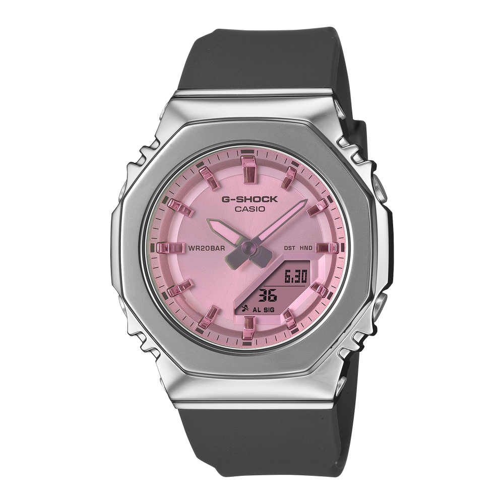 GMS2110SR-1A | G-SHOCK ANALOG-DIGITAL Silver - Casio