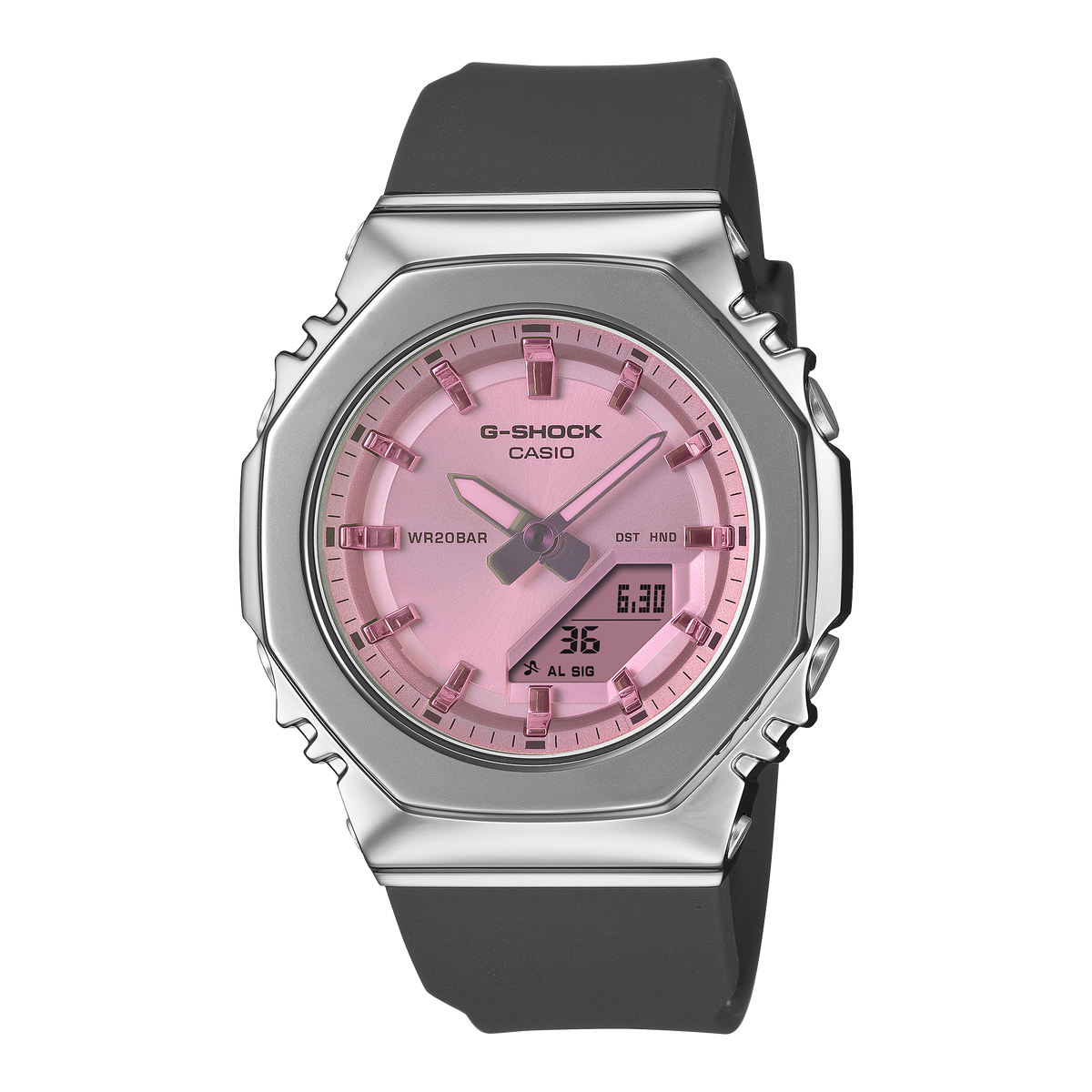 GMS2110SR-1A | G-SHOCK ANALOG-DIGITAL Silver - Casio