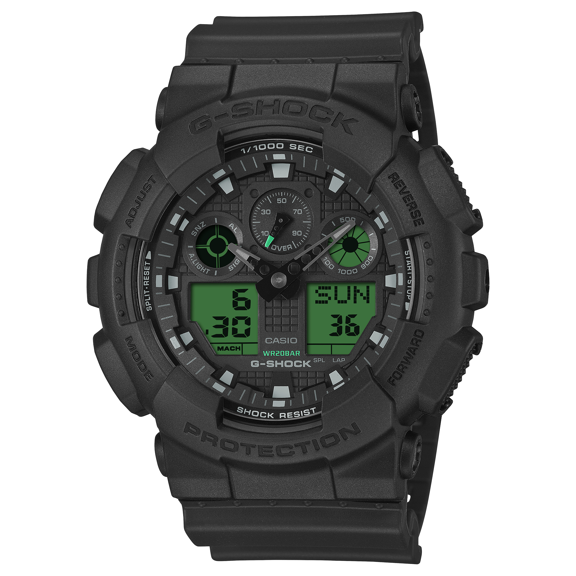 GA100BEG-1A | G-SHOCK ANALOG-DIGITAL Black - Casio