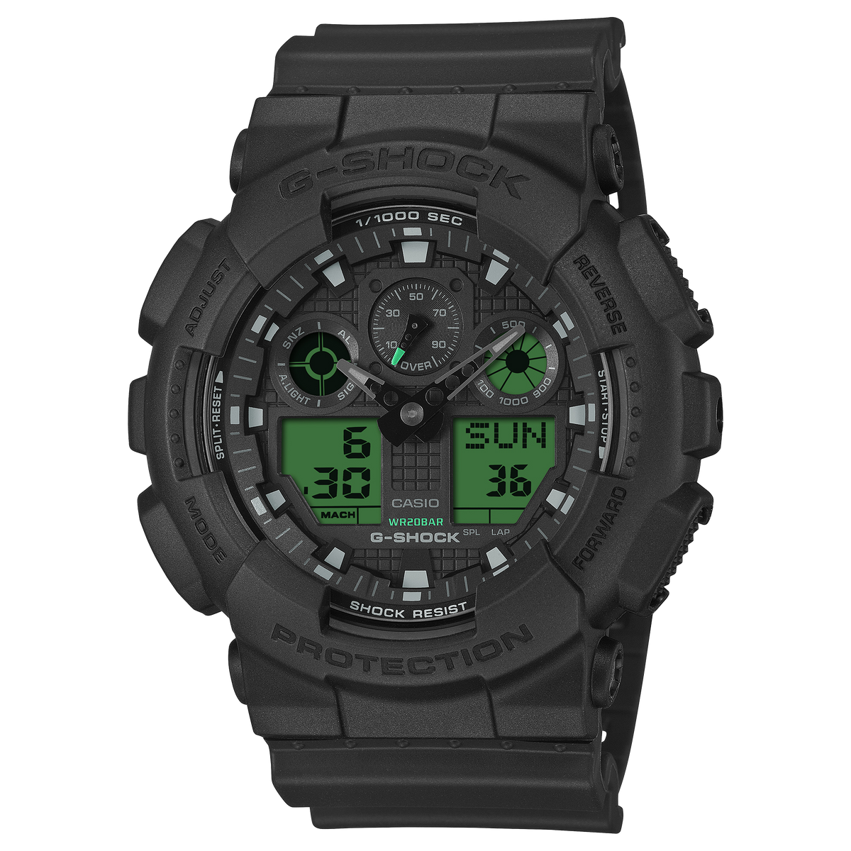 GA100BEG-1A | G-SHOCK ANALOG-DIGITAL Black - Casio