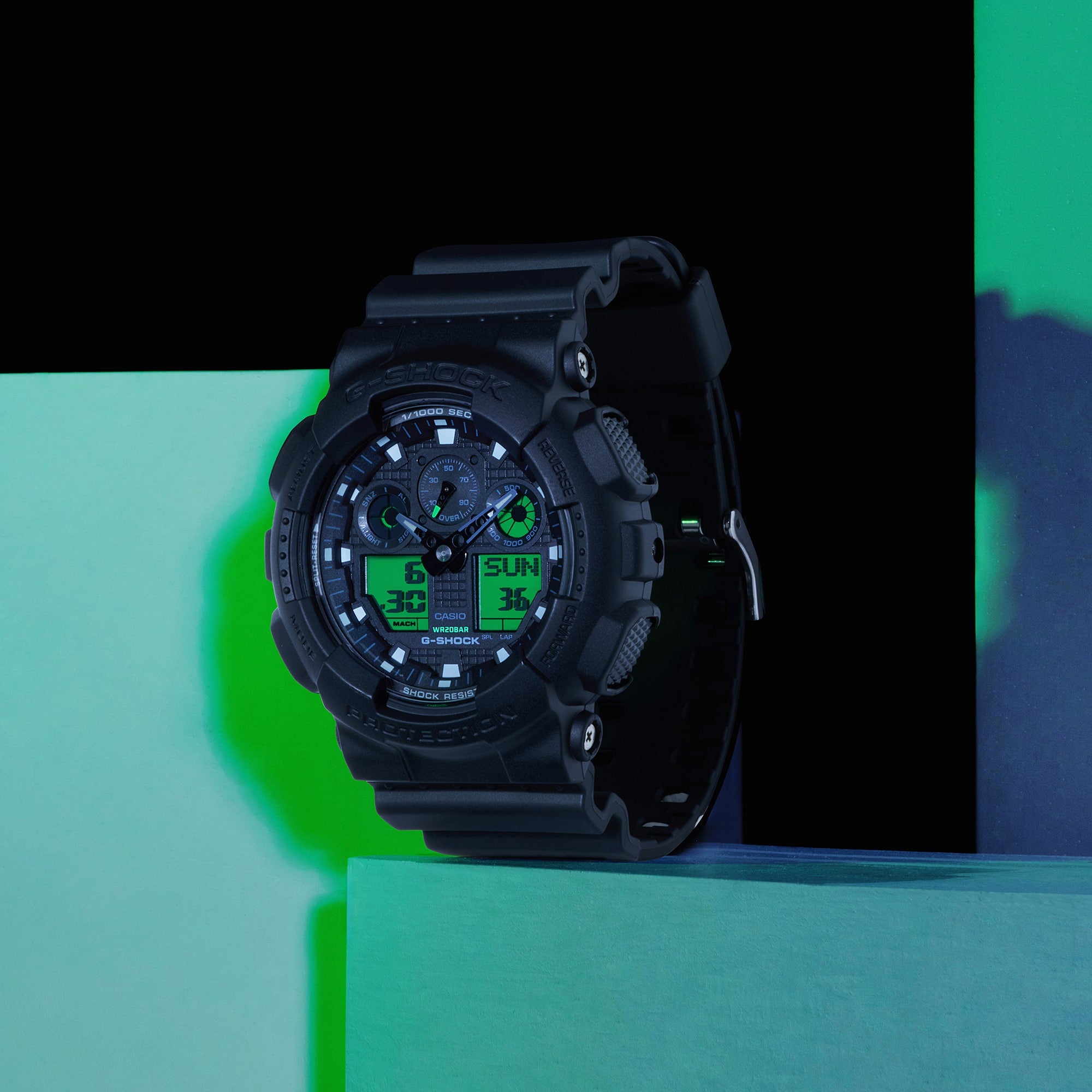 GA100BEG-1A | G-SHOCK ANALOG-DIGITAL Black - Casio