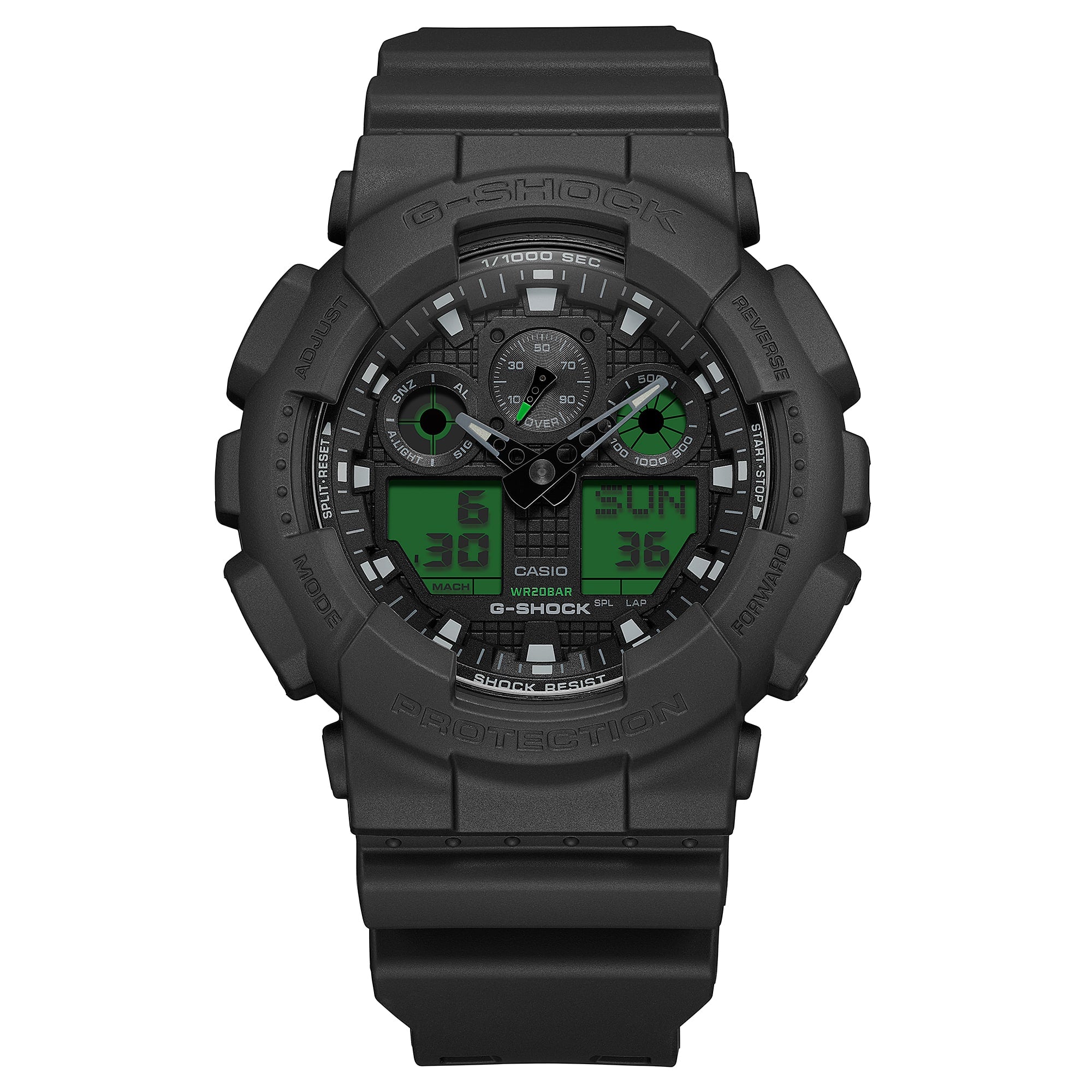GA100BEG-1A | G-SHOCK ANALOG-DIGITAL Black - Casio