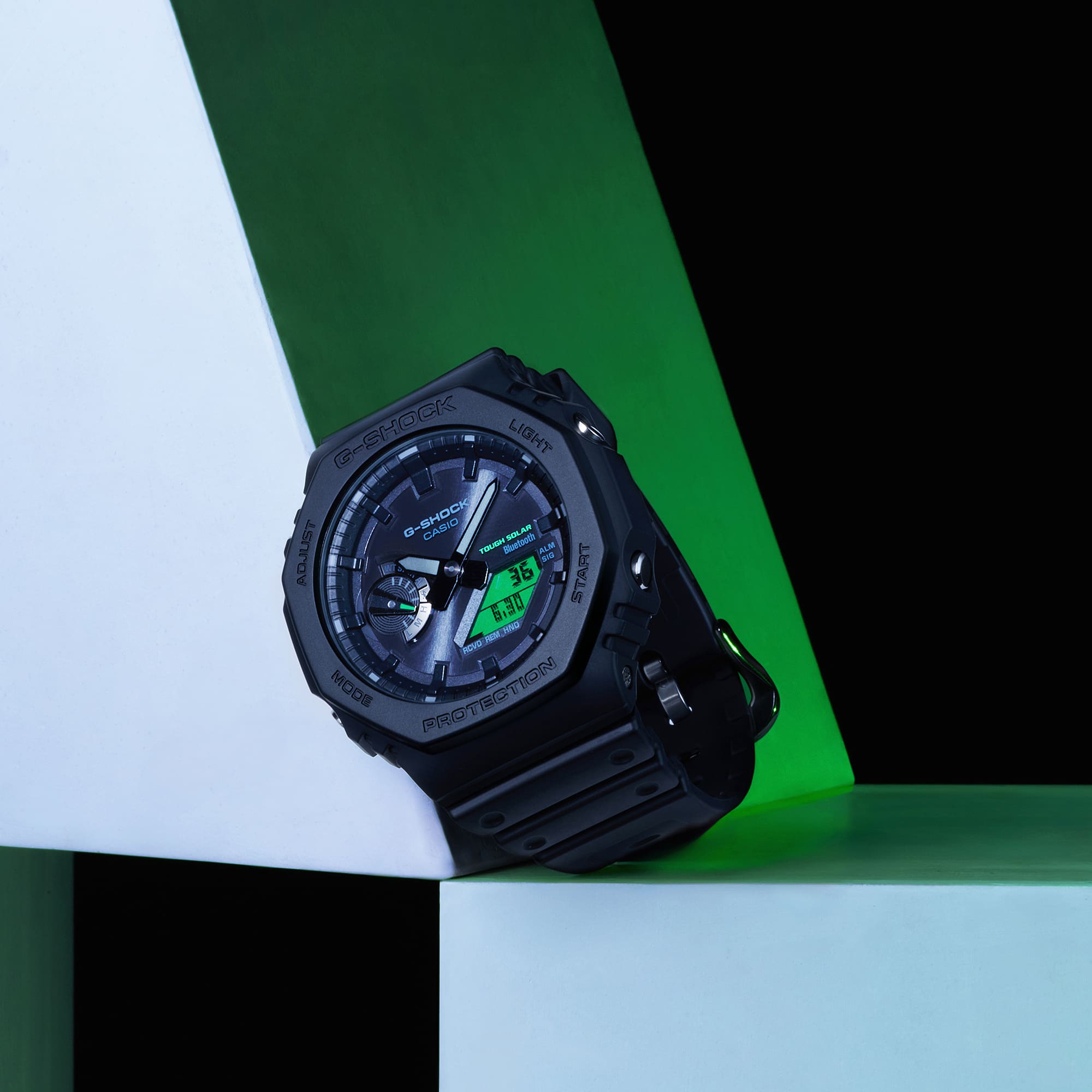 GAB2100BEG-1A | G-SHOCK ANALOG-DIGITAL Black - Casio