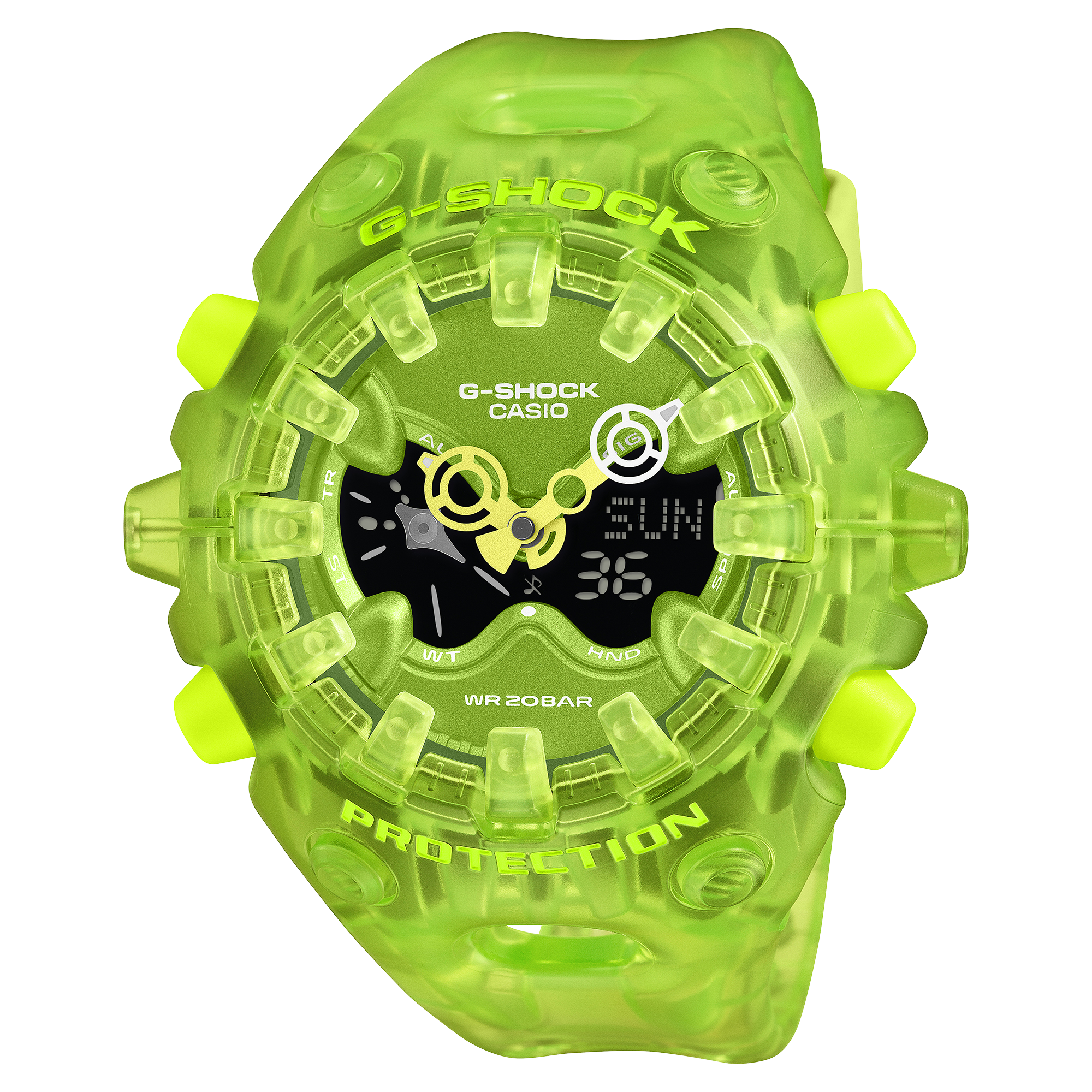 GAV01SKE-3A | G-SHOCK ANALOG-DIGITAL Green - Casio