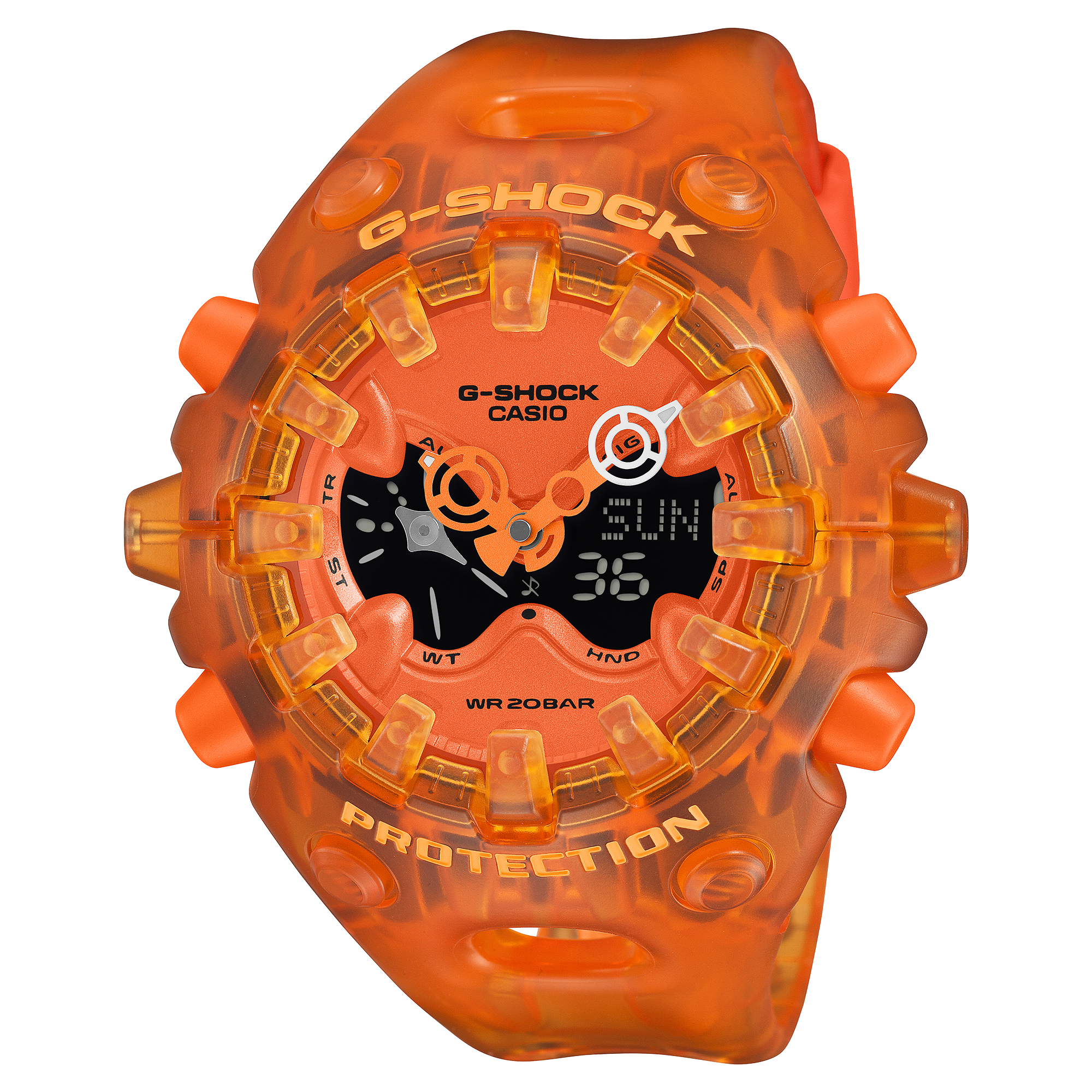 GAV01SKE-4A | G-SHOCK ANALOG-DIGITAL Orange - Casio