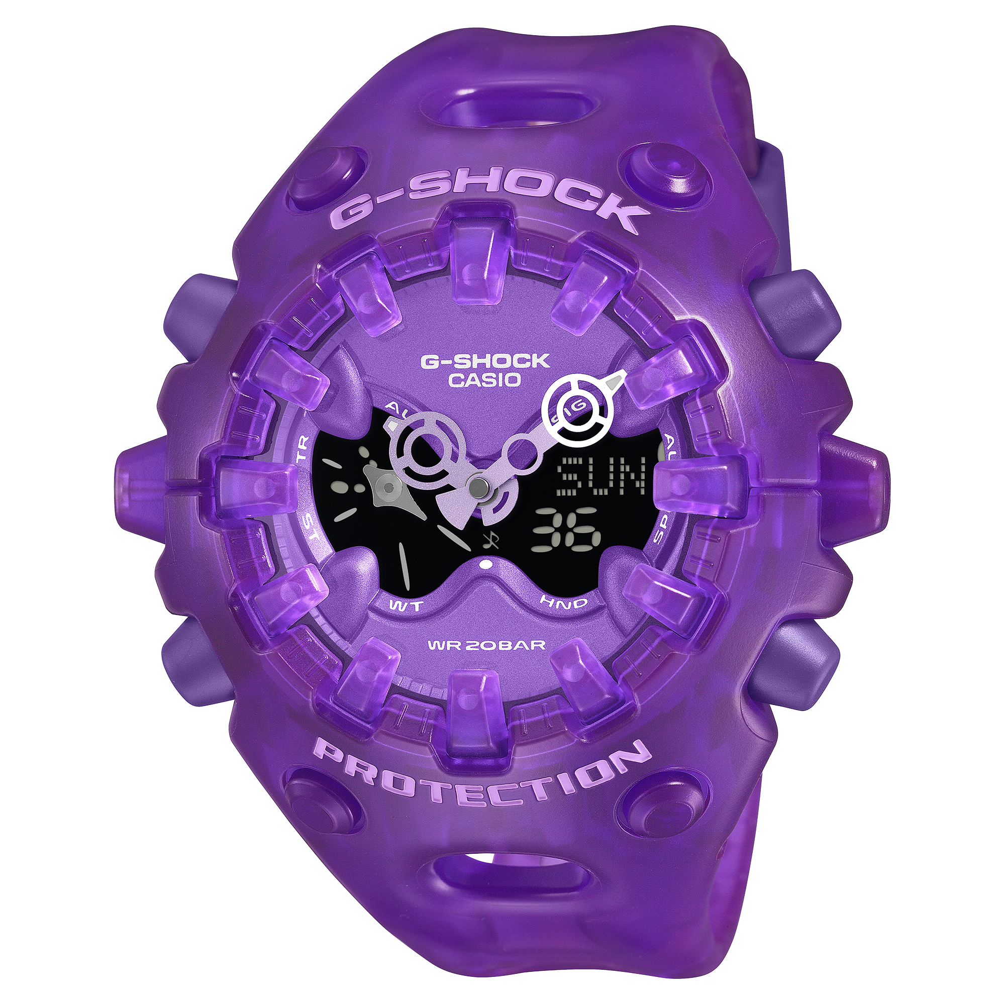 GAV01SKE-6A | G-SHOCK ANALOG-DIGITAL Purple - Casio