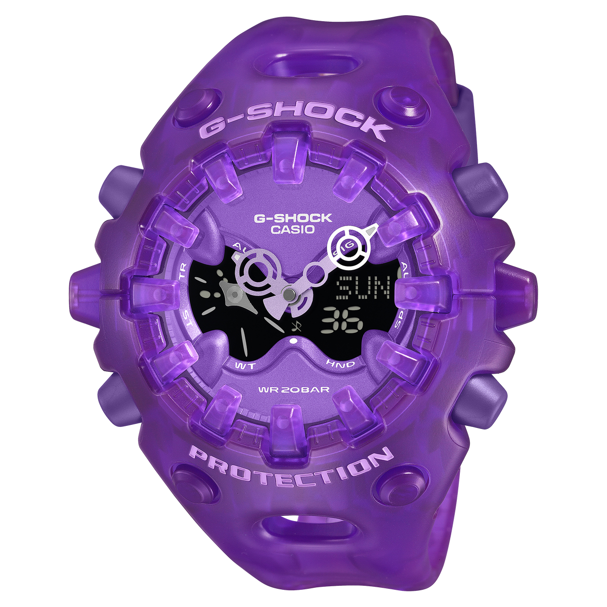 GAV01SKE-6A | G-SHOCK ANALOG-DIGITAL Purple - Casio