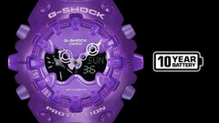 GAV01SKE-6A | G-SHOCK ANALOG-DIGITAL Purple - Casio