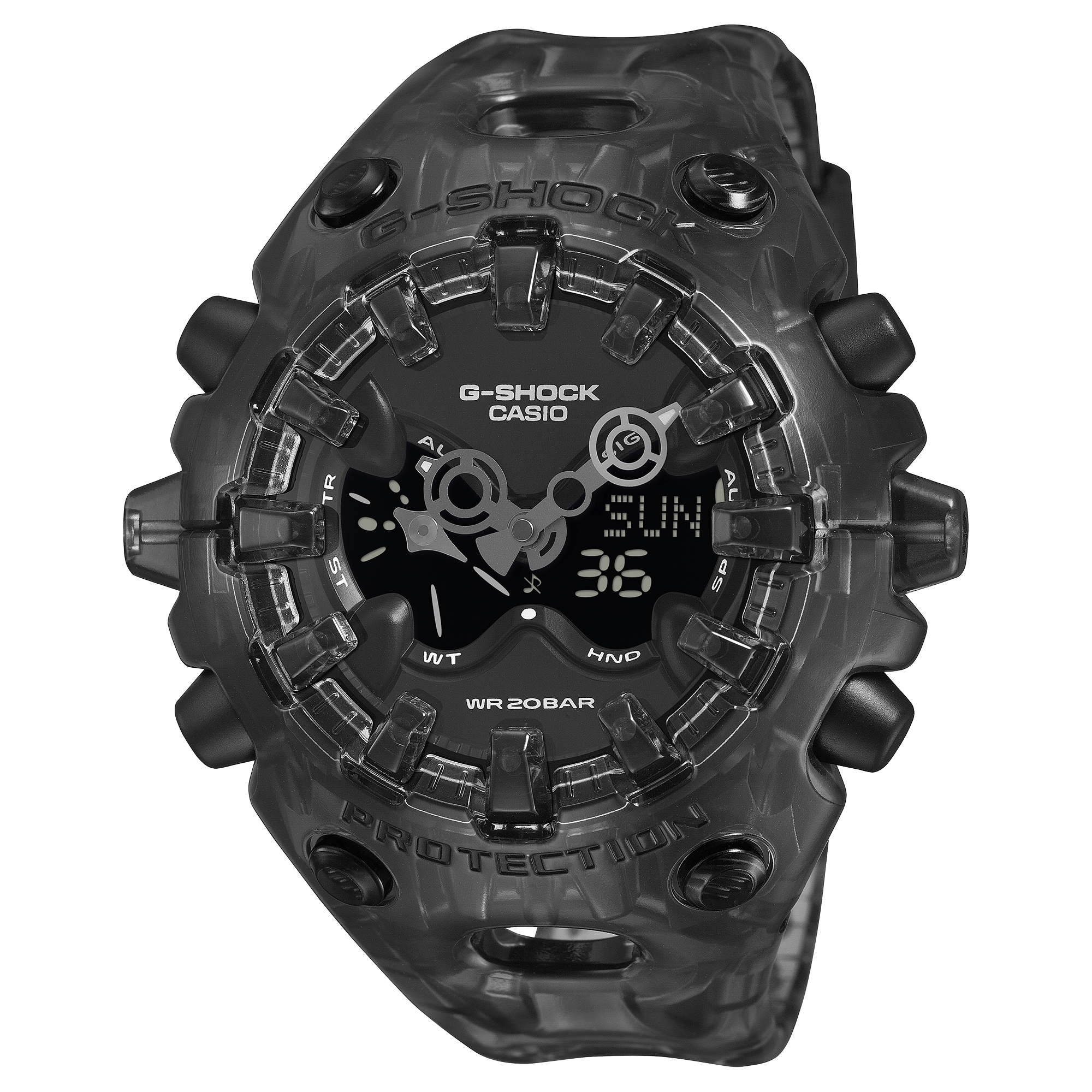 GAV01SKE-8A | G-SHOCK ANALOG-DIGITAL Gray - Casio