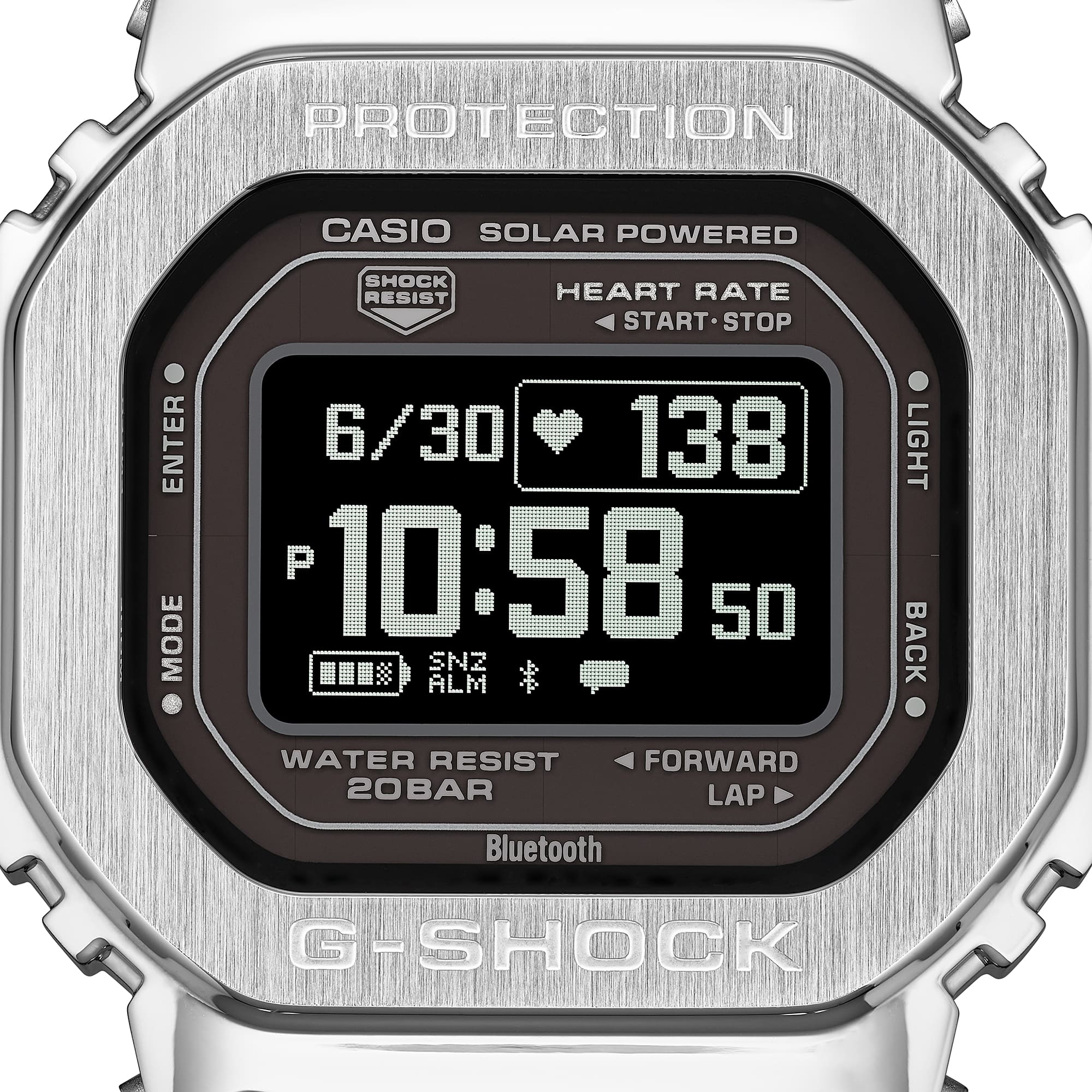 GMH5600-1 | G-SHOCK G-SHOCK MOVE Silver - Casio