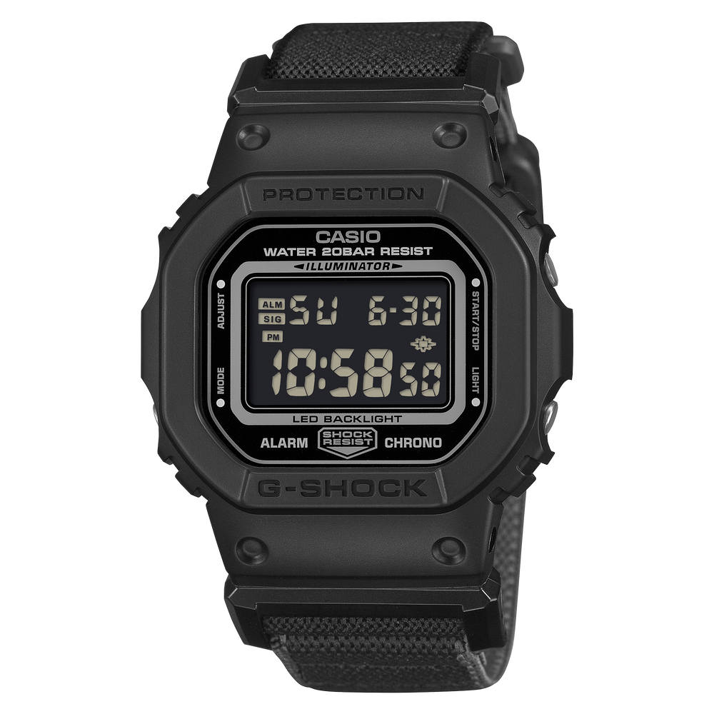 DW5600MNC-1 | G-SHOCK DIGITAL Black - Casio