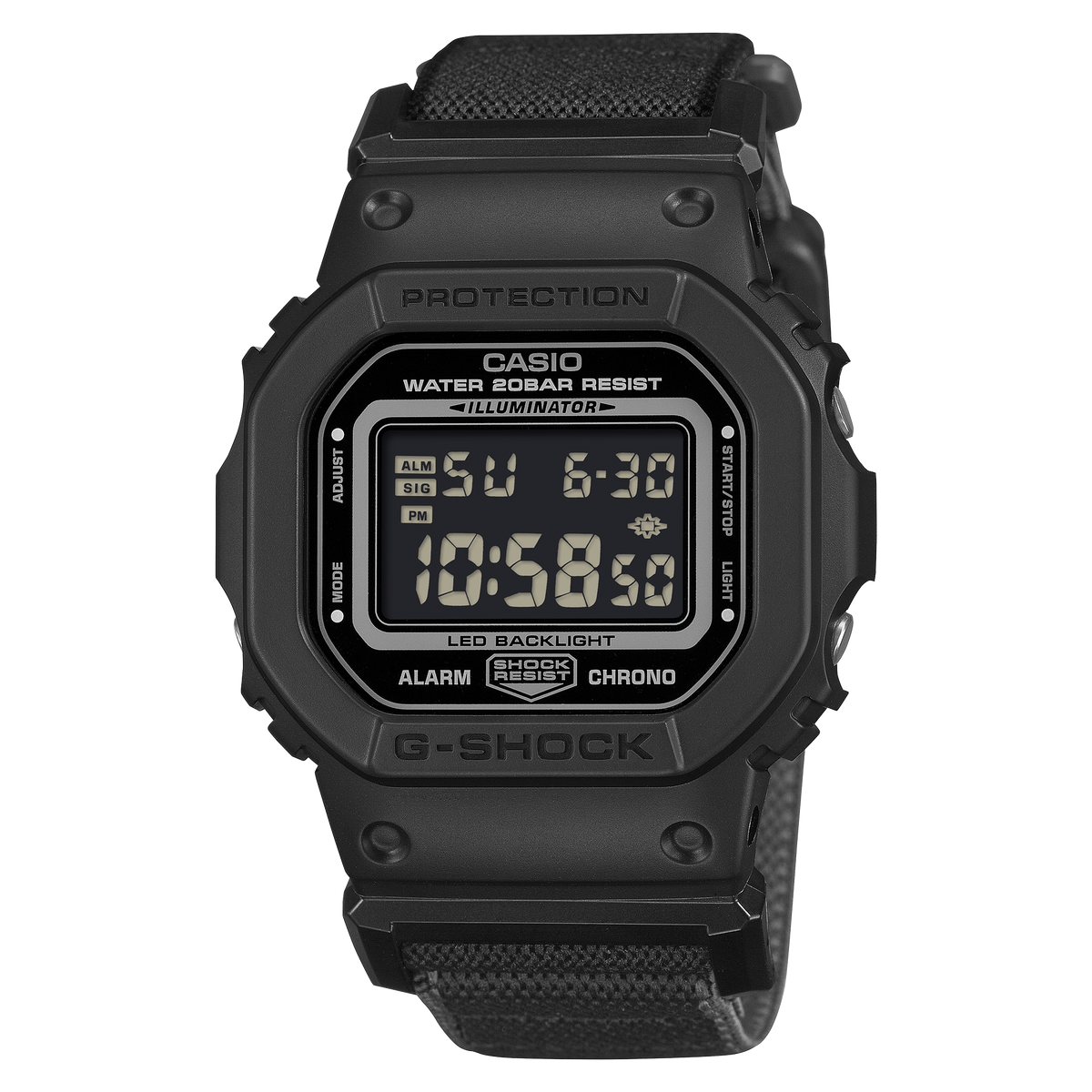 DW5600MNC-1 | G-SHOCK DIGITAL Black - Casio