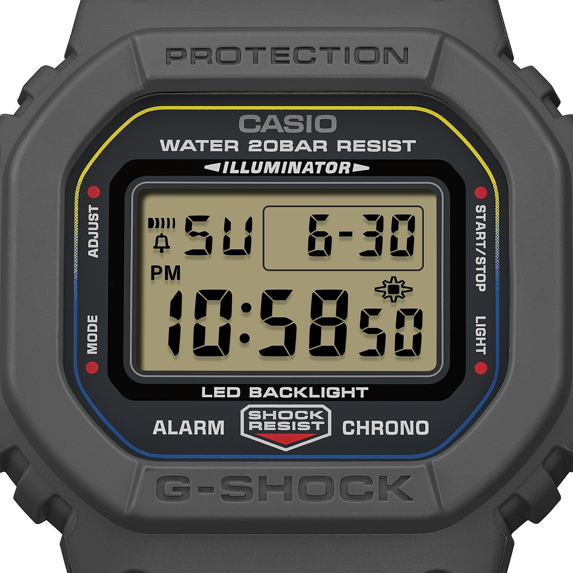 DW5600MNC8A2 | G-SHOCK DIGITAL Gray - Casio