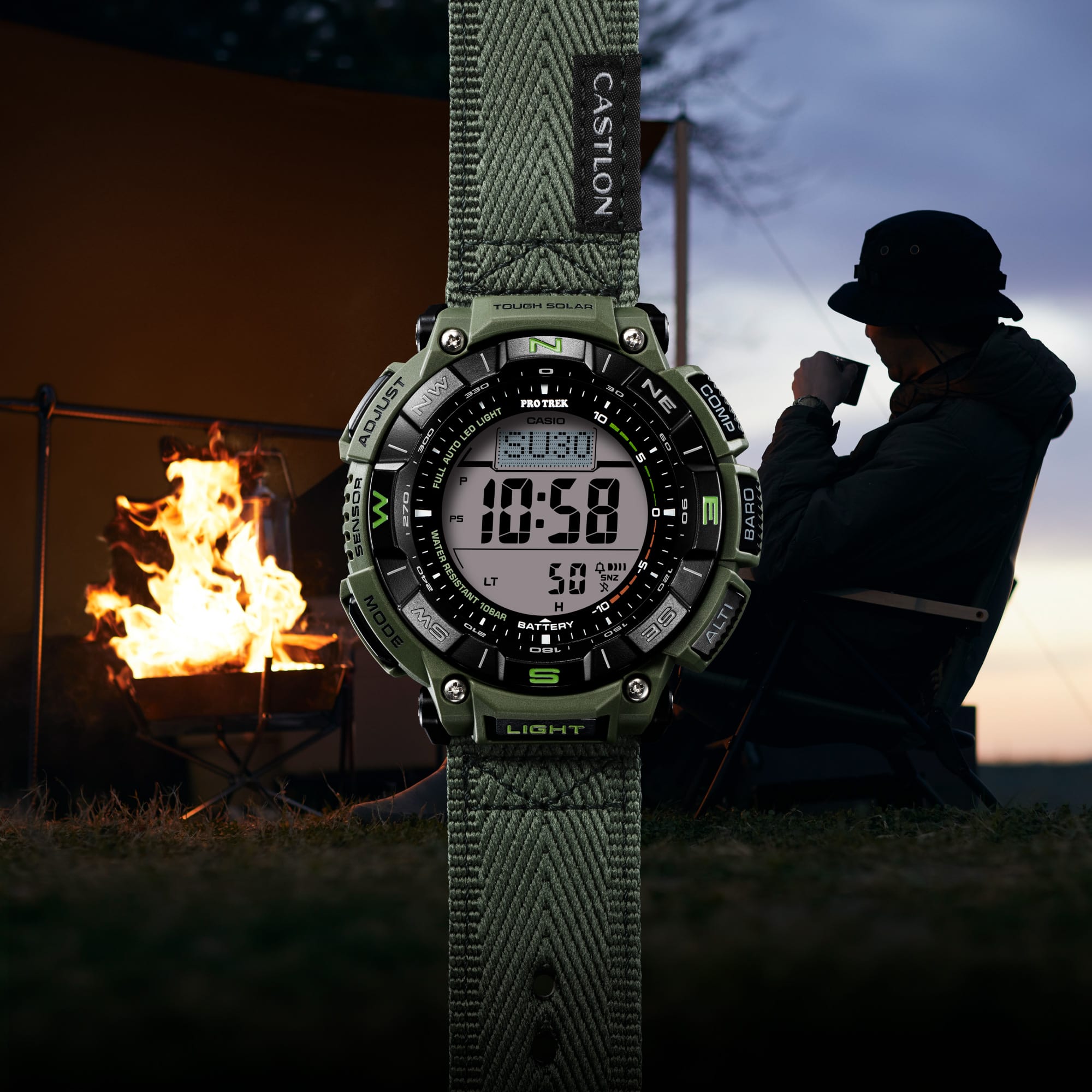 PRG340B-3 | PRO TREK PRG-340 Series Black - Casio