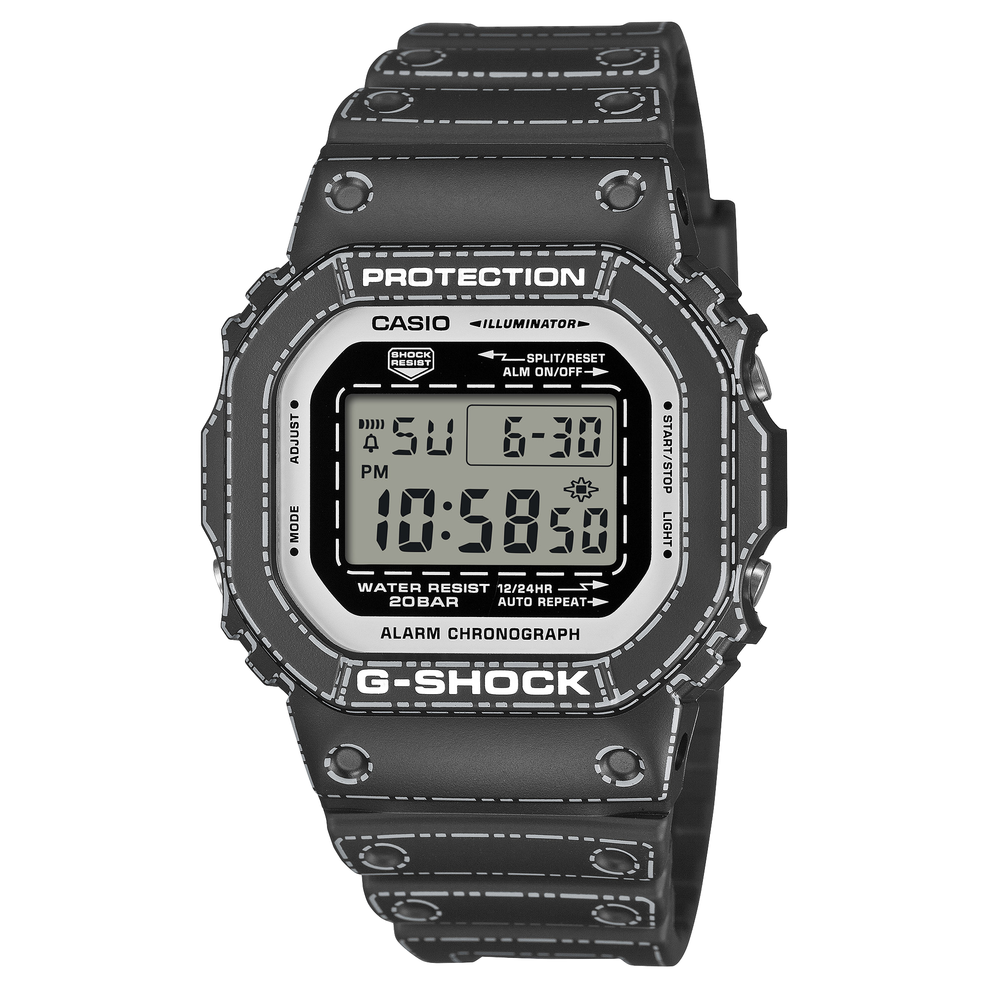 DW5600RGM-1 | G-SHOCK DIGITAL Black - Casio