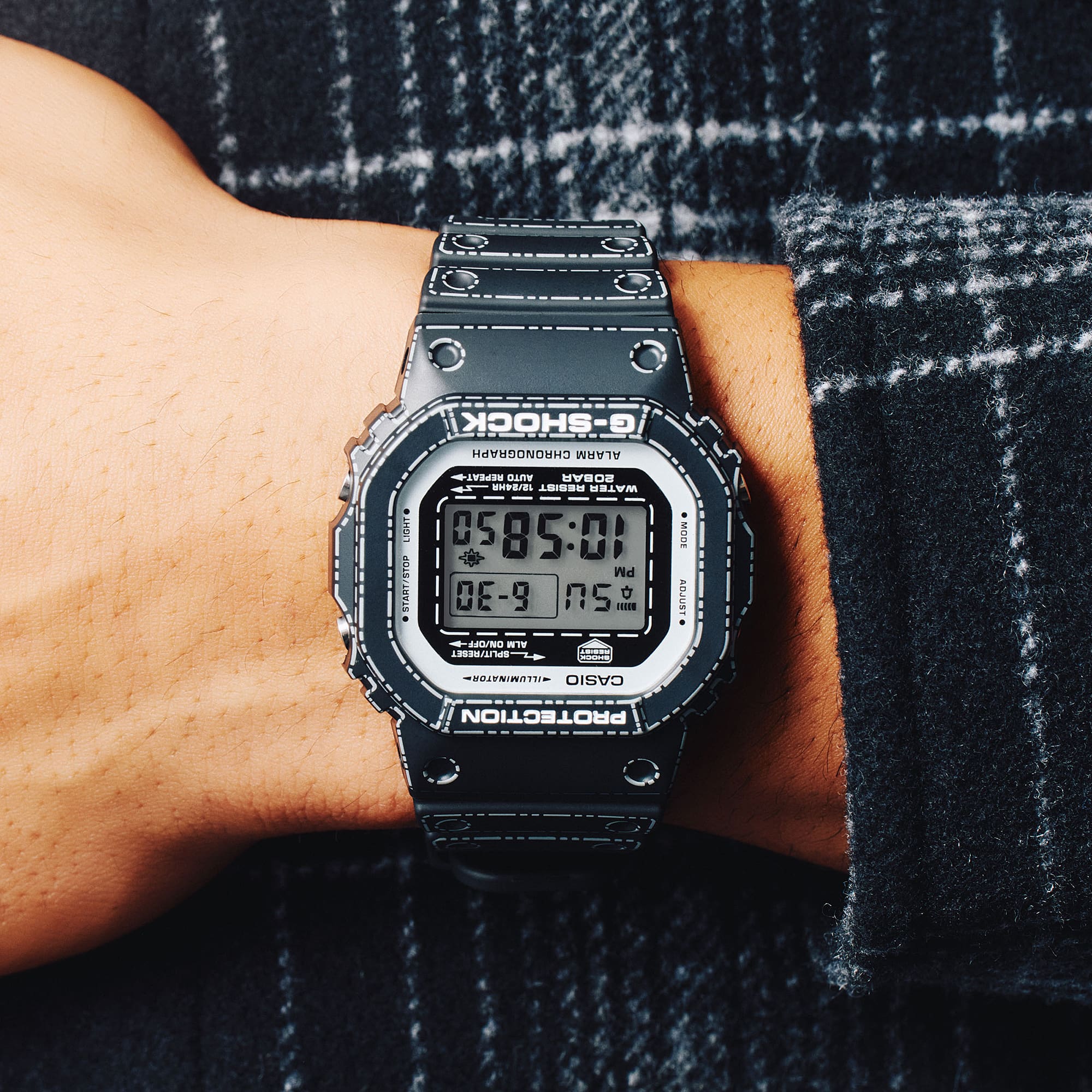 DW5600RGM-1 | G-SHOCK DIGITAL Black - Casio