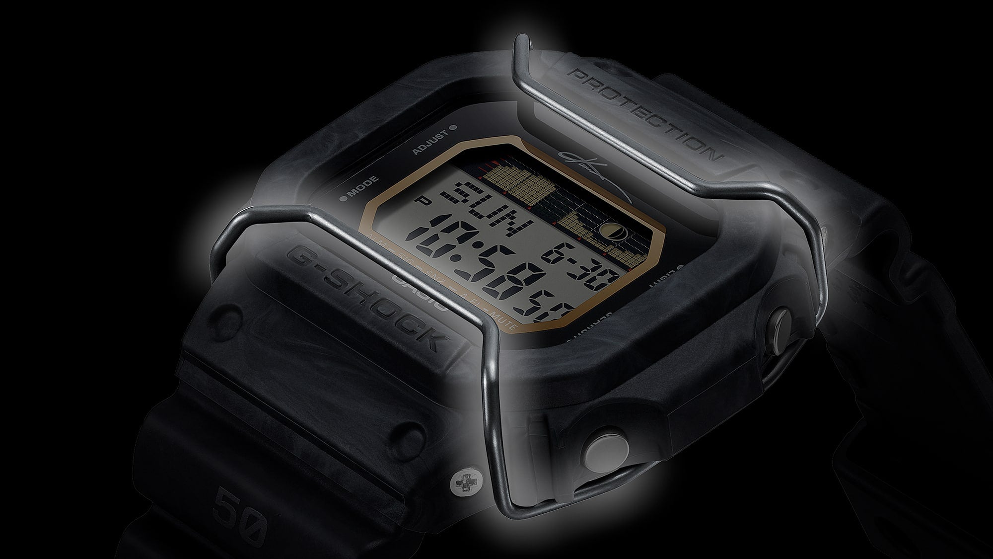GLX5600KB-1 | G-SHOCK G-LIDE Black - Casio